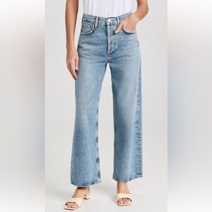 AGOLDE Ren Jean Blue High Waist Wide Leg
